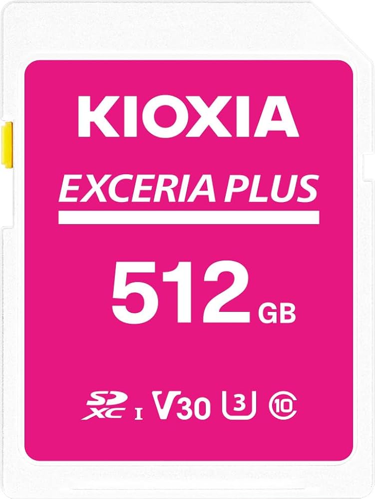 Amazon | KIOXIA(キオクシア)【日本製】SDカード 512GB EXCERIA